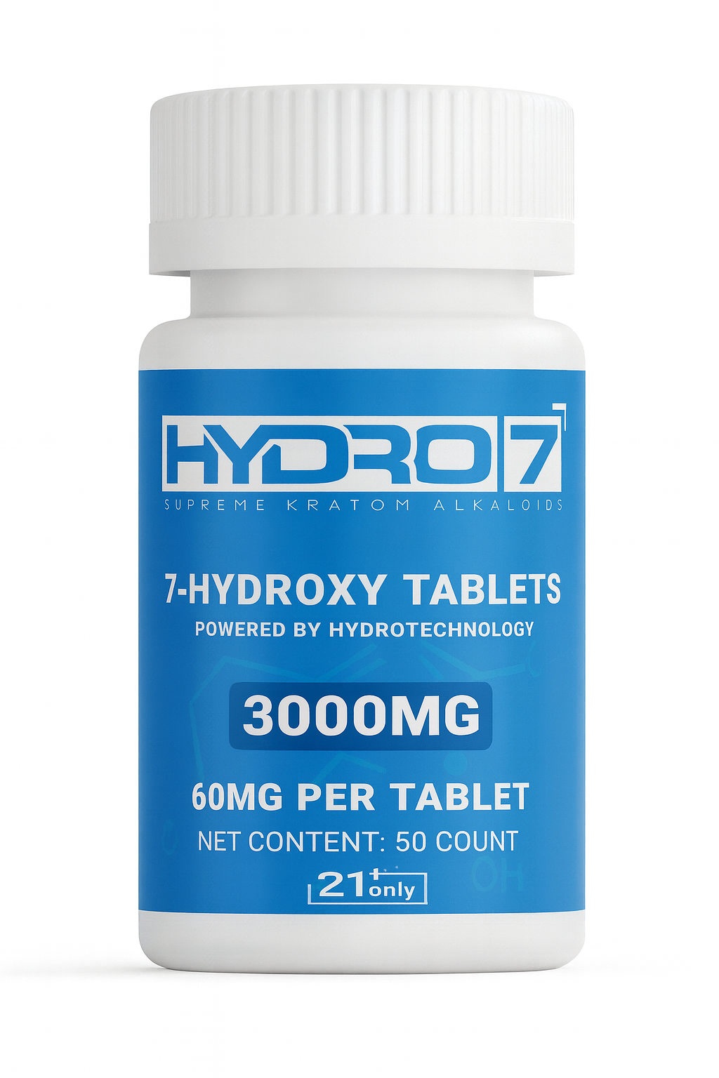 7-Hydroxy Tablets - 60MG (50 Count)
