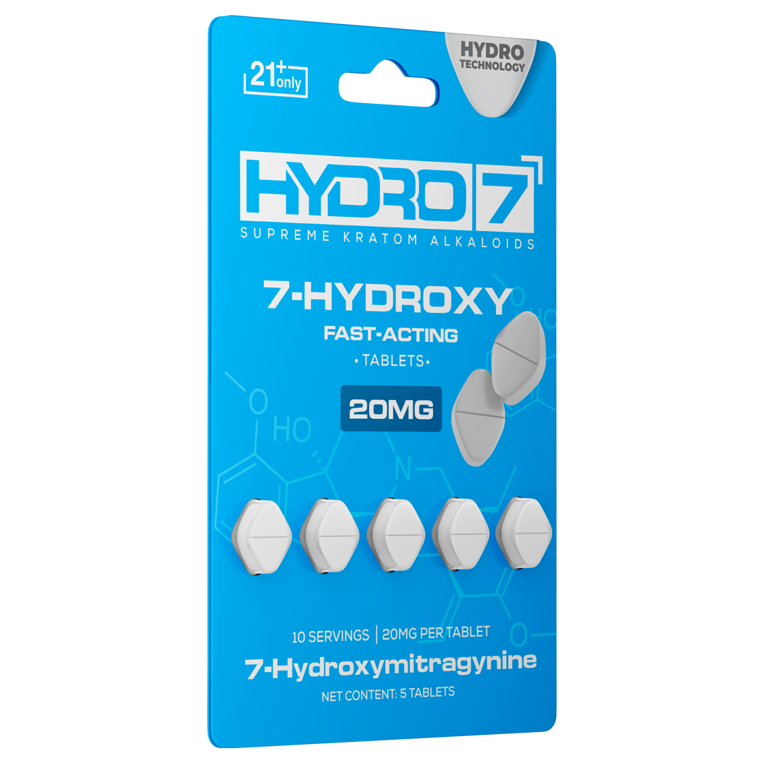 7-Hydroxy Tablets - 20MG (5 Count)